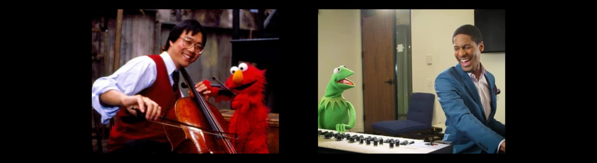 Dynamic Duos: Yo-Yo Ma & Elmo and Kermit & Jon Batiste