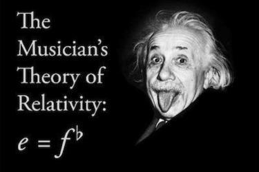 Einstein was a Gifted Violinist, Relatively Speaking